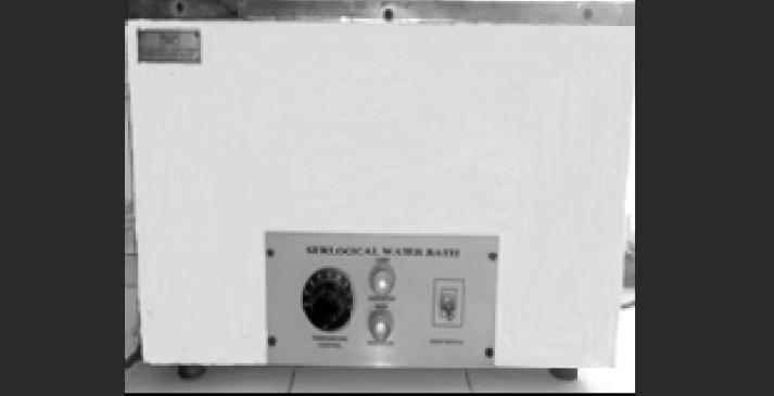 Waterbath used for heating
